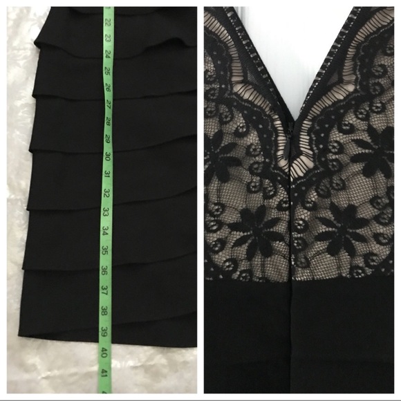 JESSICA HOWARD | Lace & Ruffle Dress | Size 12 - Picture 7 of 8